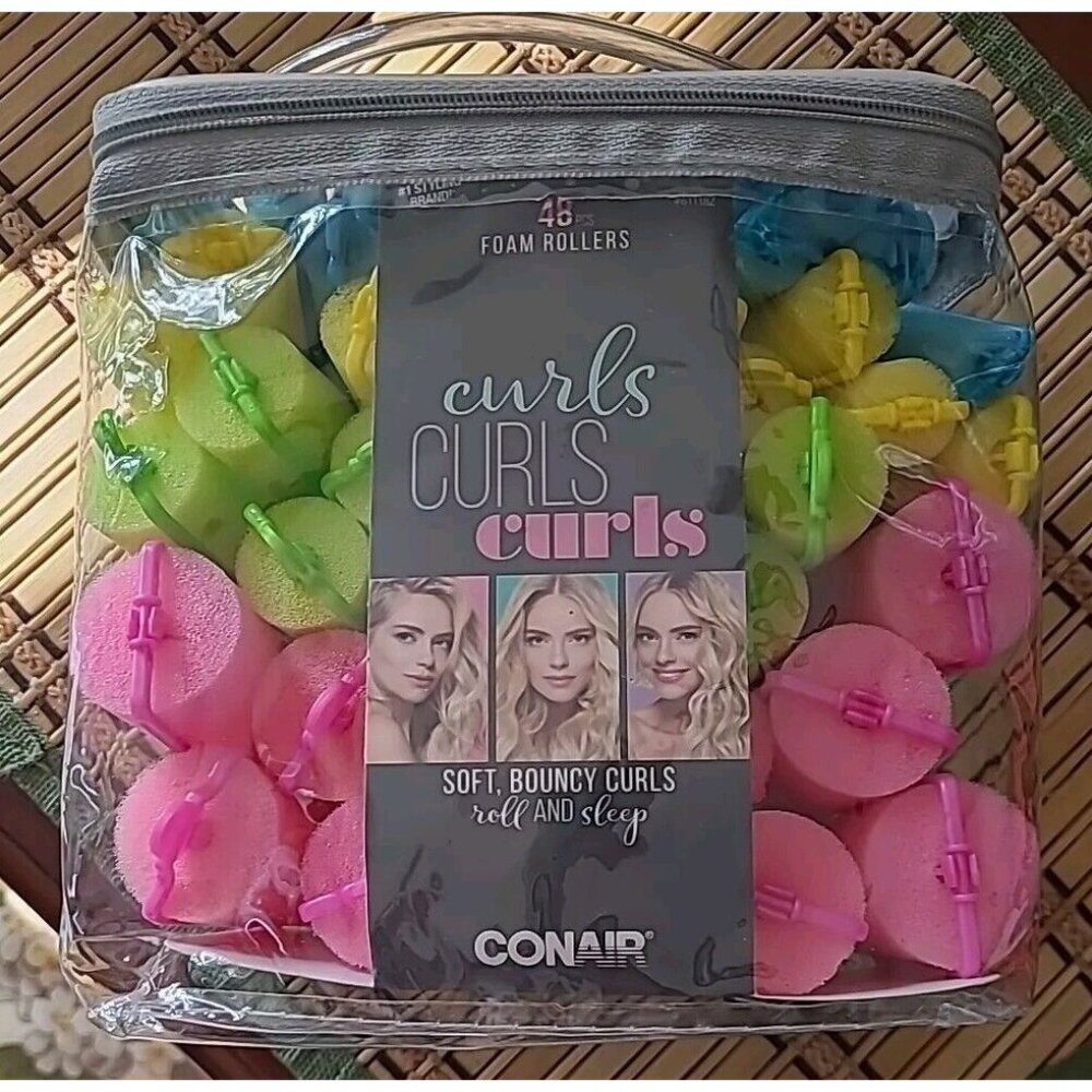 Conair Soft, Bouncy Curls Foam Rollers 45 Foam Rollers